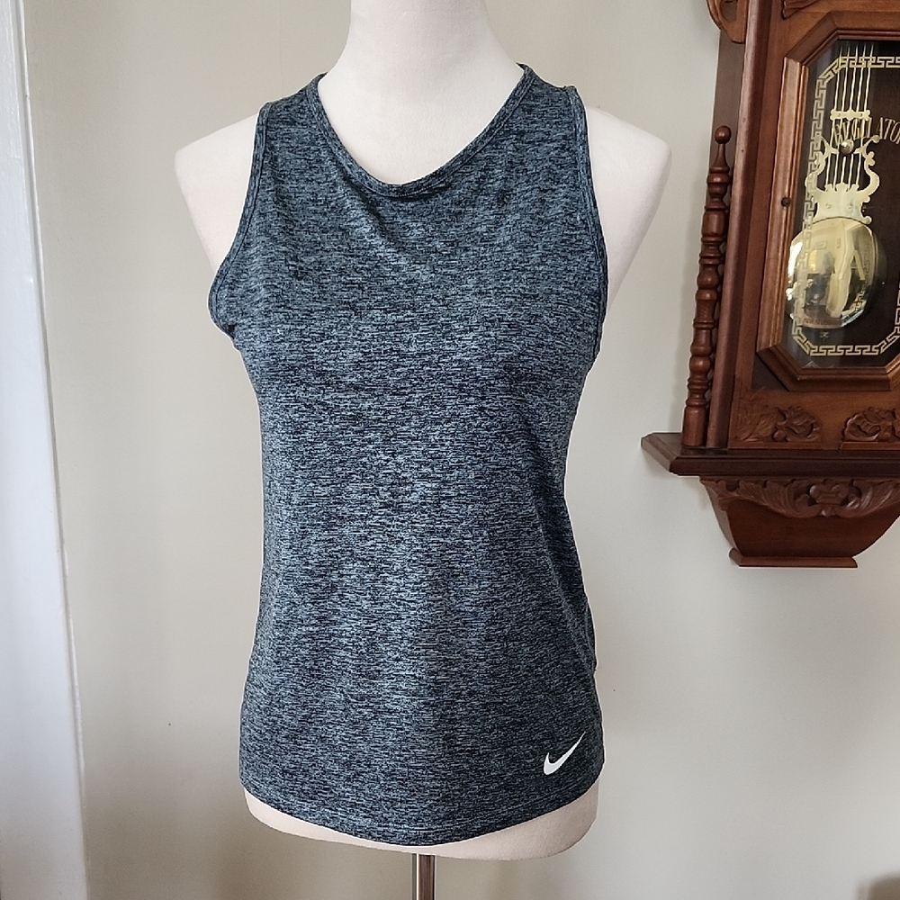 Nike Dri-Fit Dark Heather Gray Performance Tank Top, XS